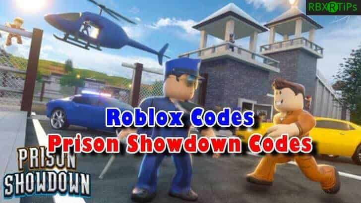 Roblox Prison Showdown Codes
